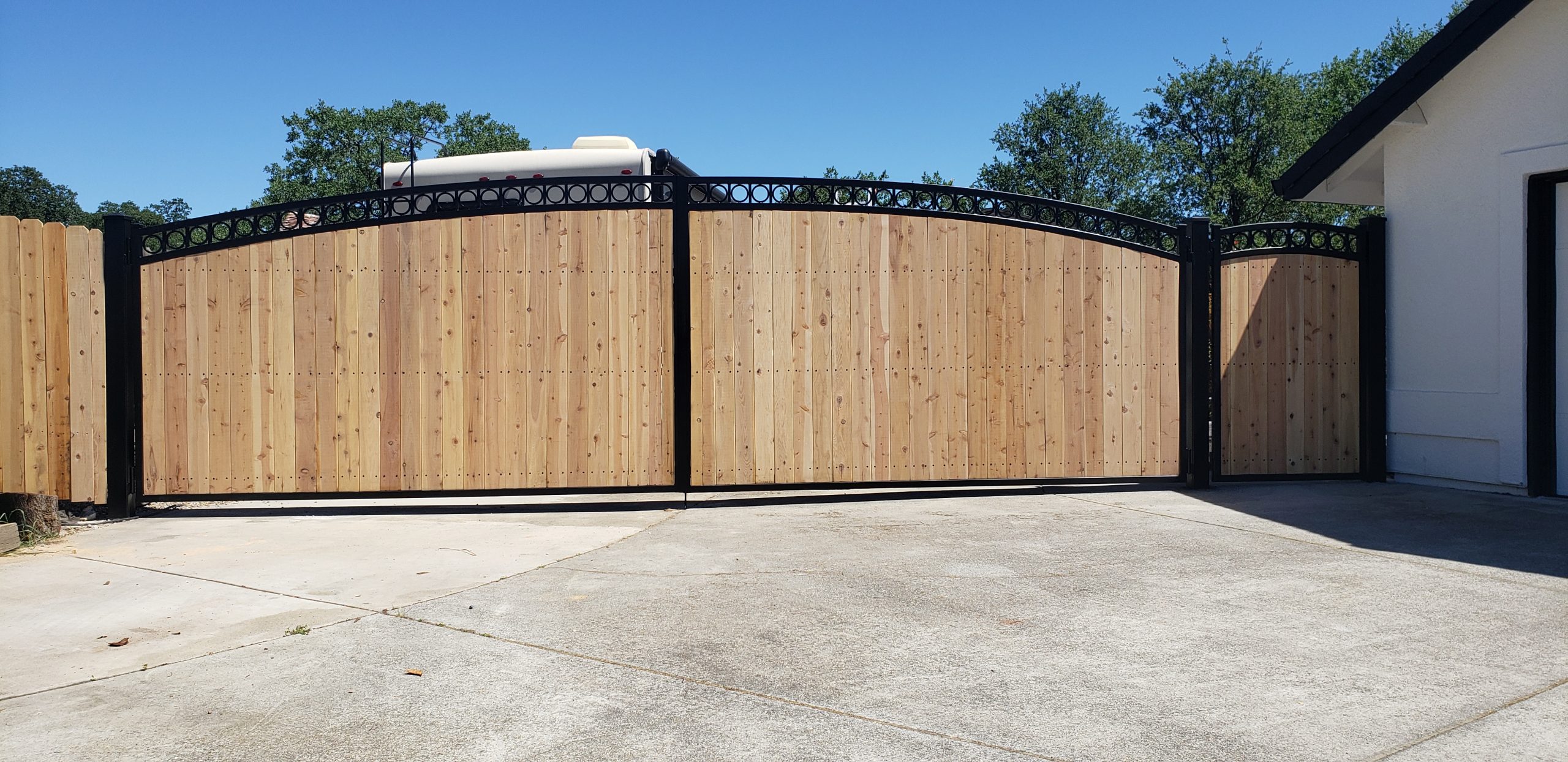 Gate project by Romero Quality Fencing — Shasta County
