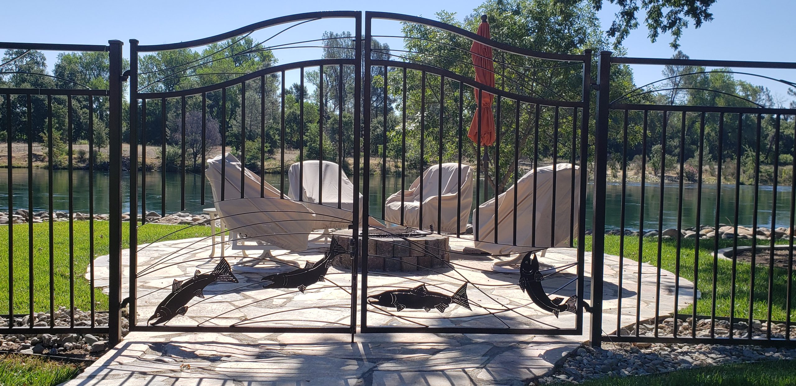 Gate project by Romero Quality Fencing — Shasta County