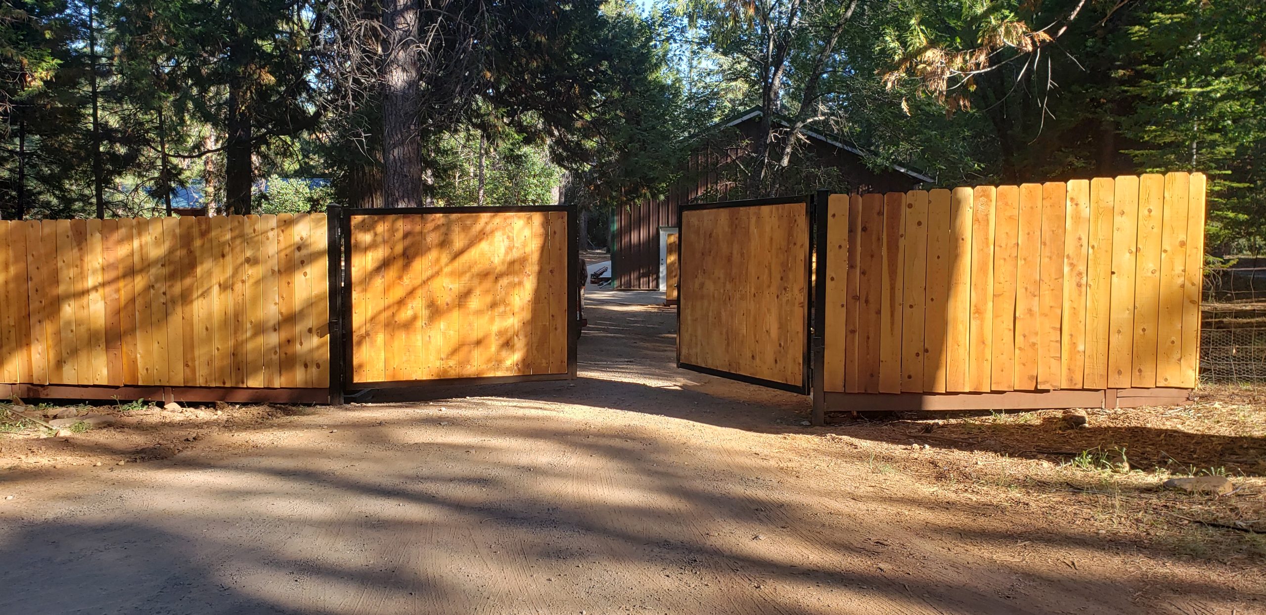 Gate project by Romero Quality Fencing — Shasta County