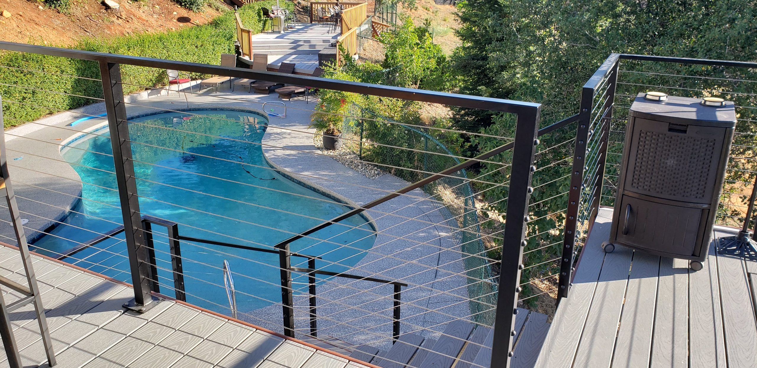 Railing & iron work project by Romero Quality Fencing — Shasta County