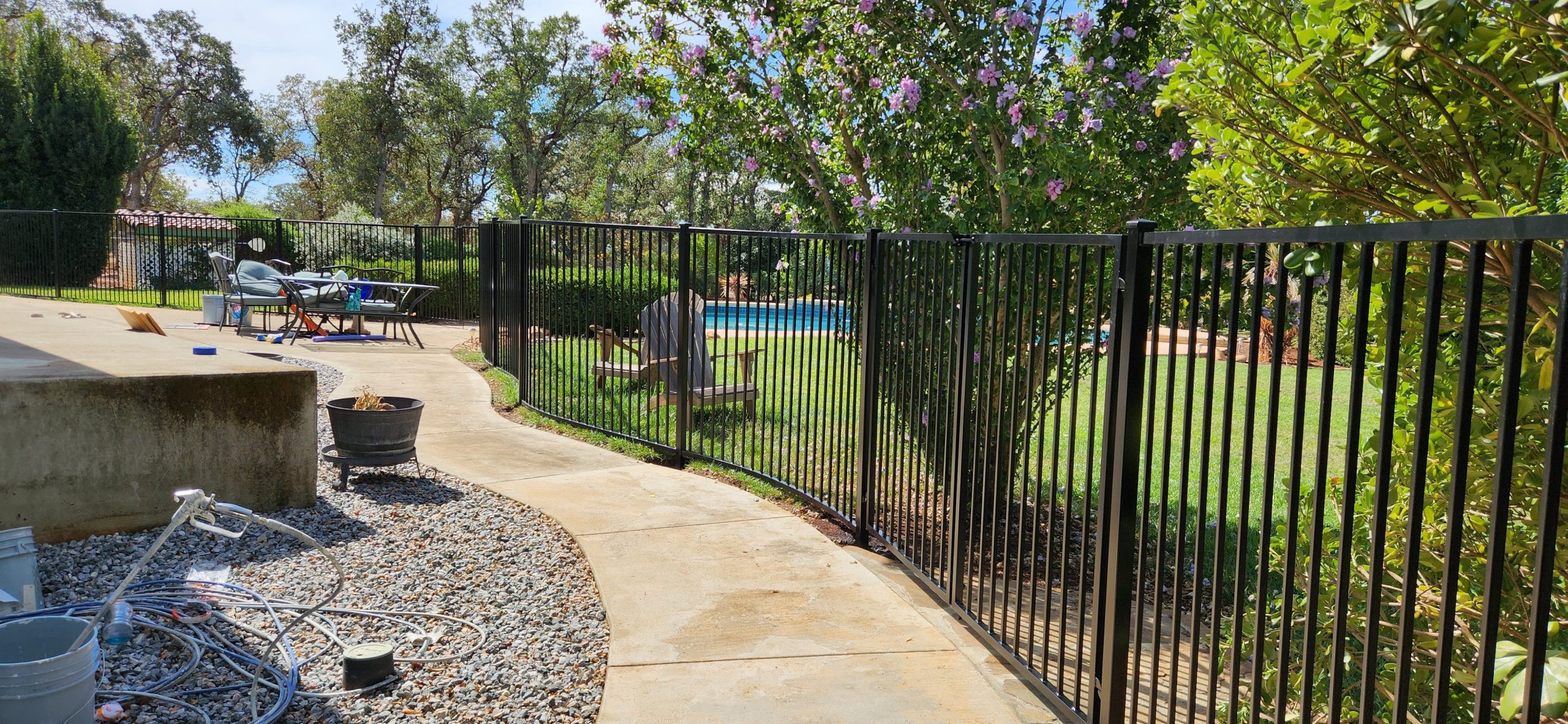 Fencing project by Romero Quality Fencing — Shasta County