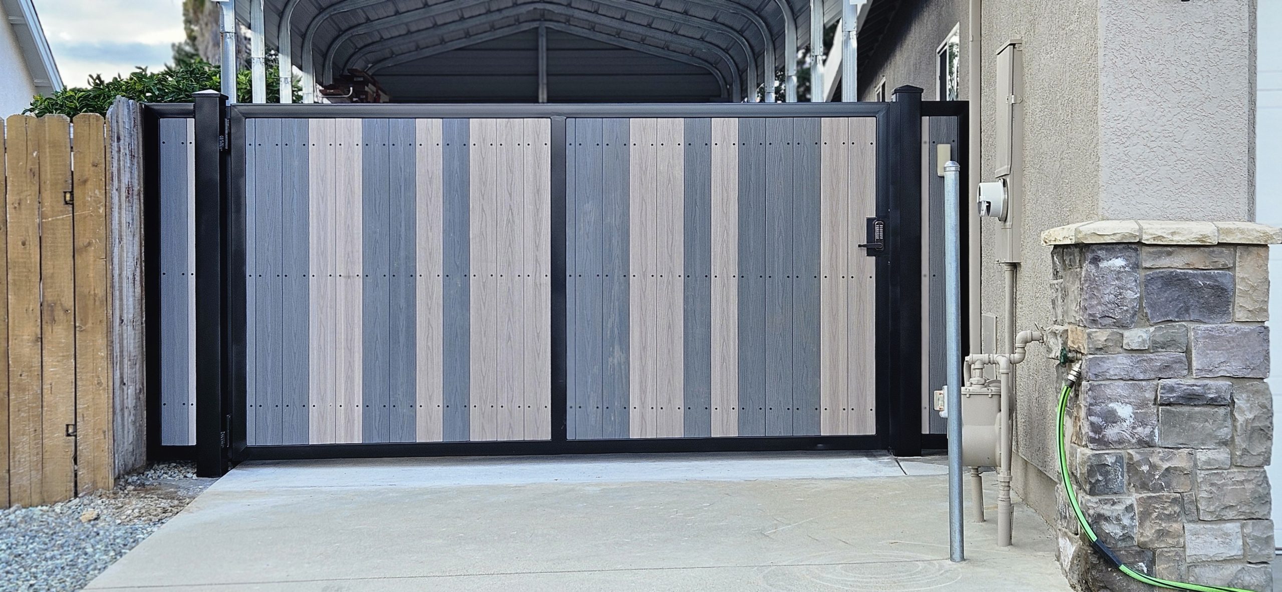 Gate project by Romero Quality Fencing — Shasta County