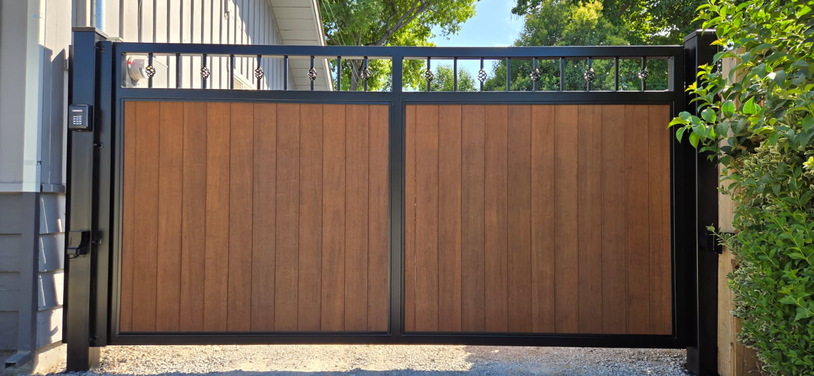 Gate project by Romero Quality Fencing — Shasta County