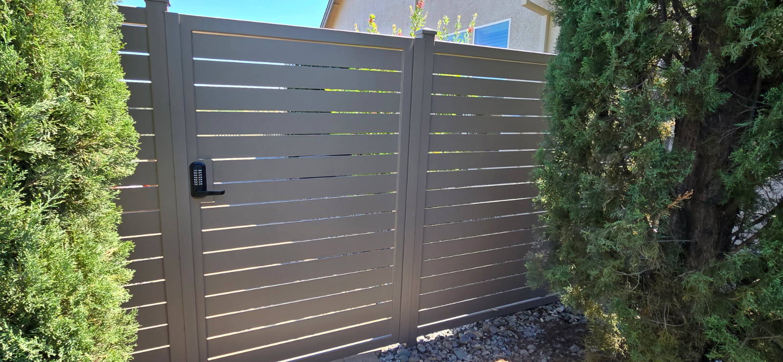 Gate project by Romero Quality Fencing — Shasta County