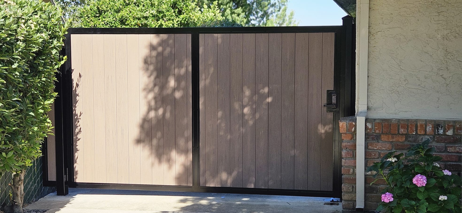 Gate project by Romero Quality Fencing — Shasta County