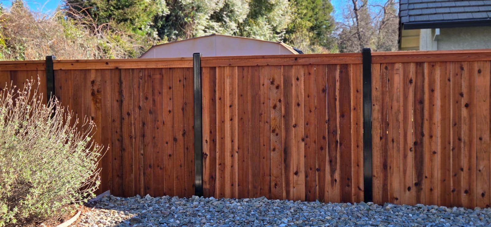 Fencing project by Romero Quality Fencing — Shasta County