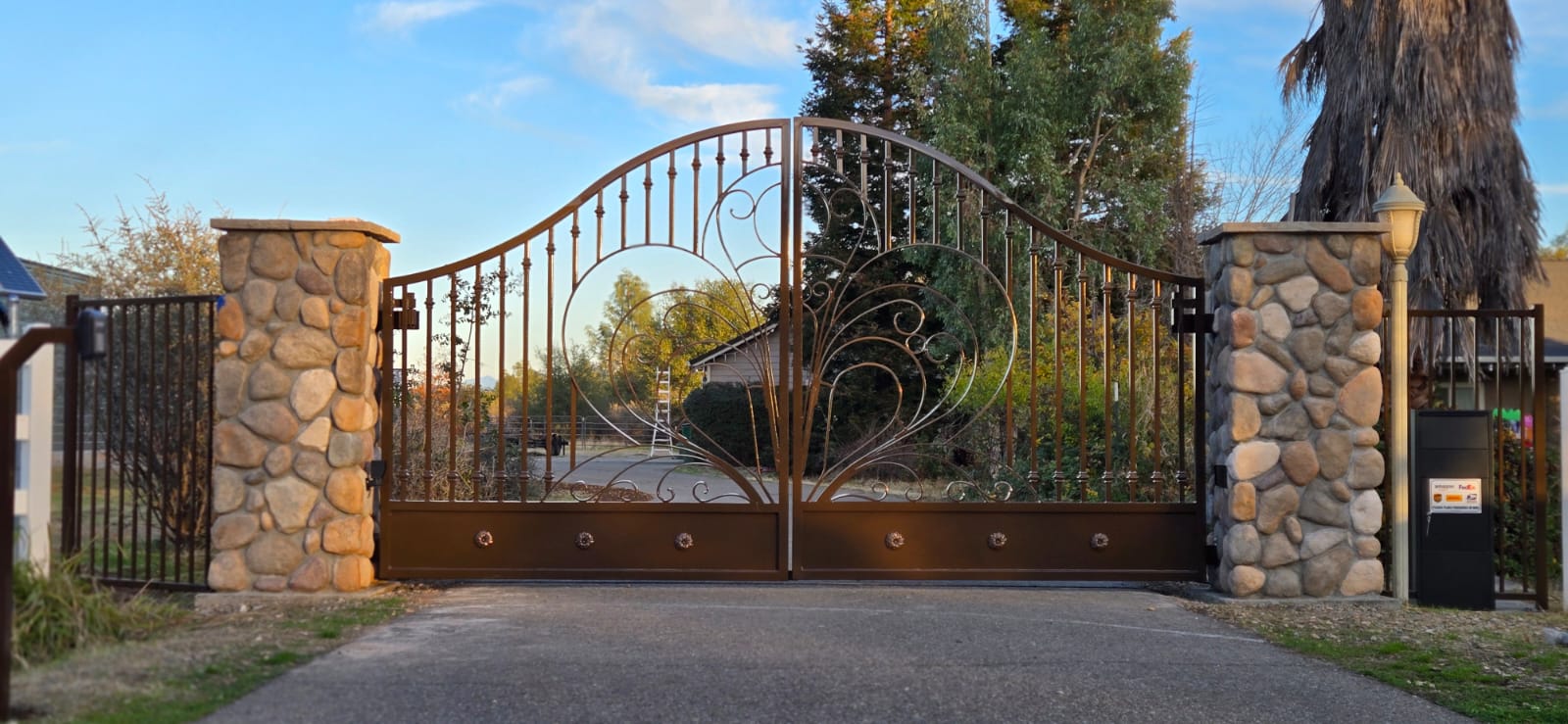 Gate project by Romero Quality Fencing — Shasta County