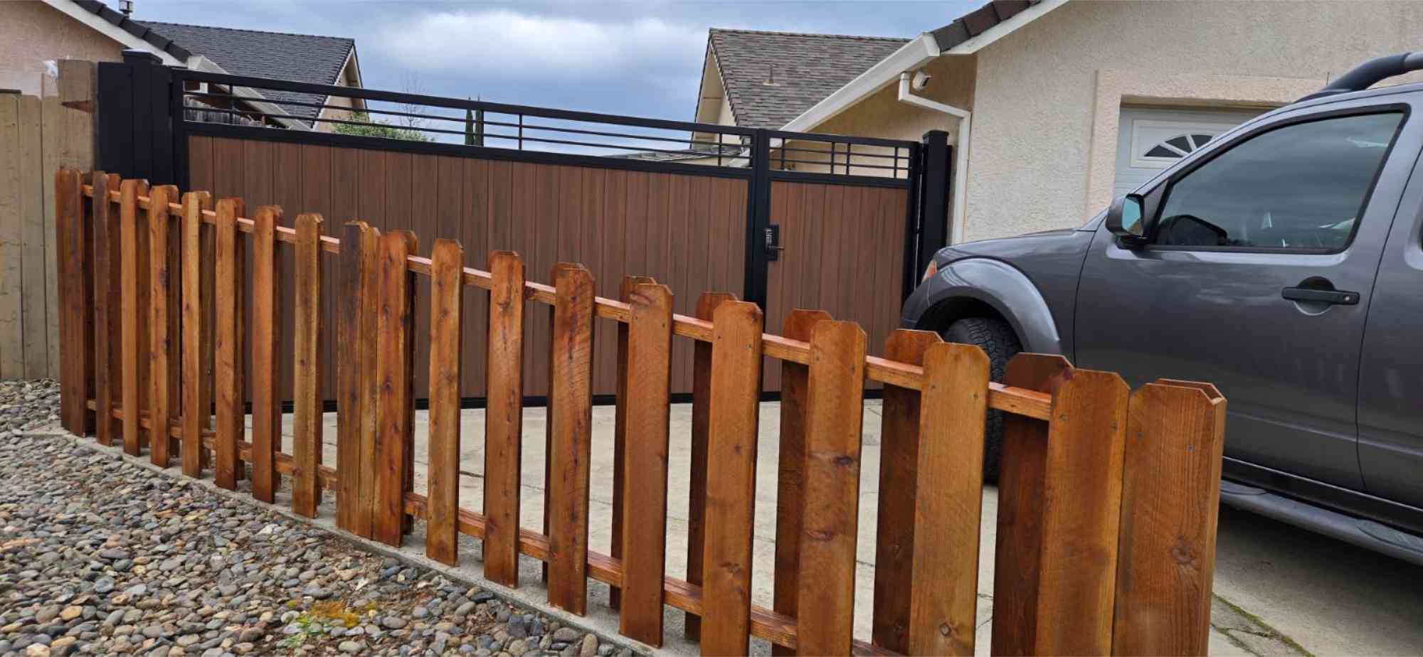 Railing & iron work project by Romero Quality Fencing — Redding, CA