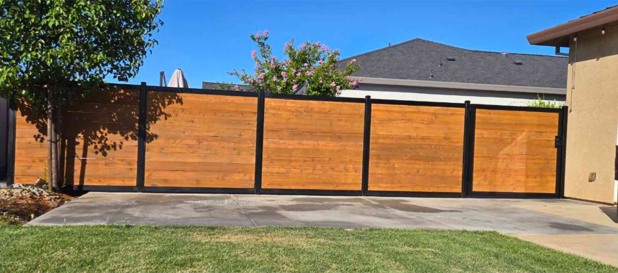 Fencing project by Romero Quality Fencing — Redding, CA