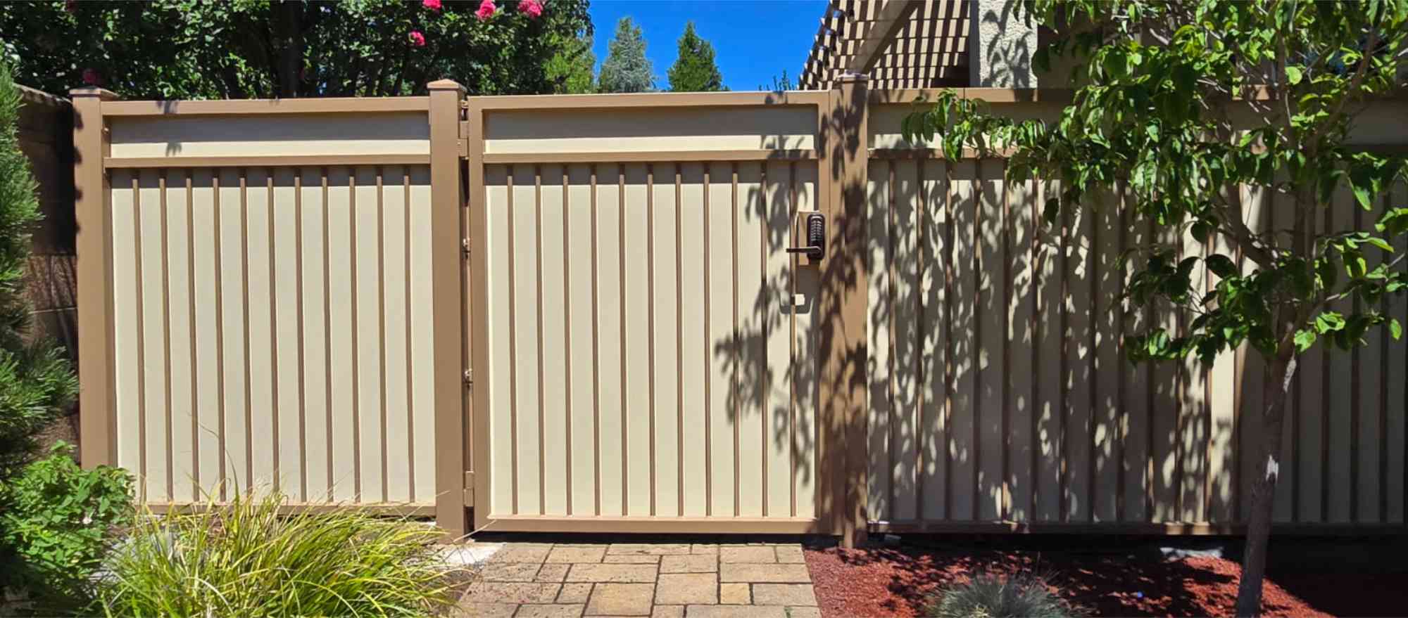 Gate project by Romero Quality Fencing — Redding, CA