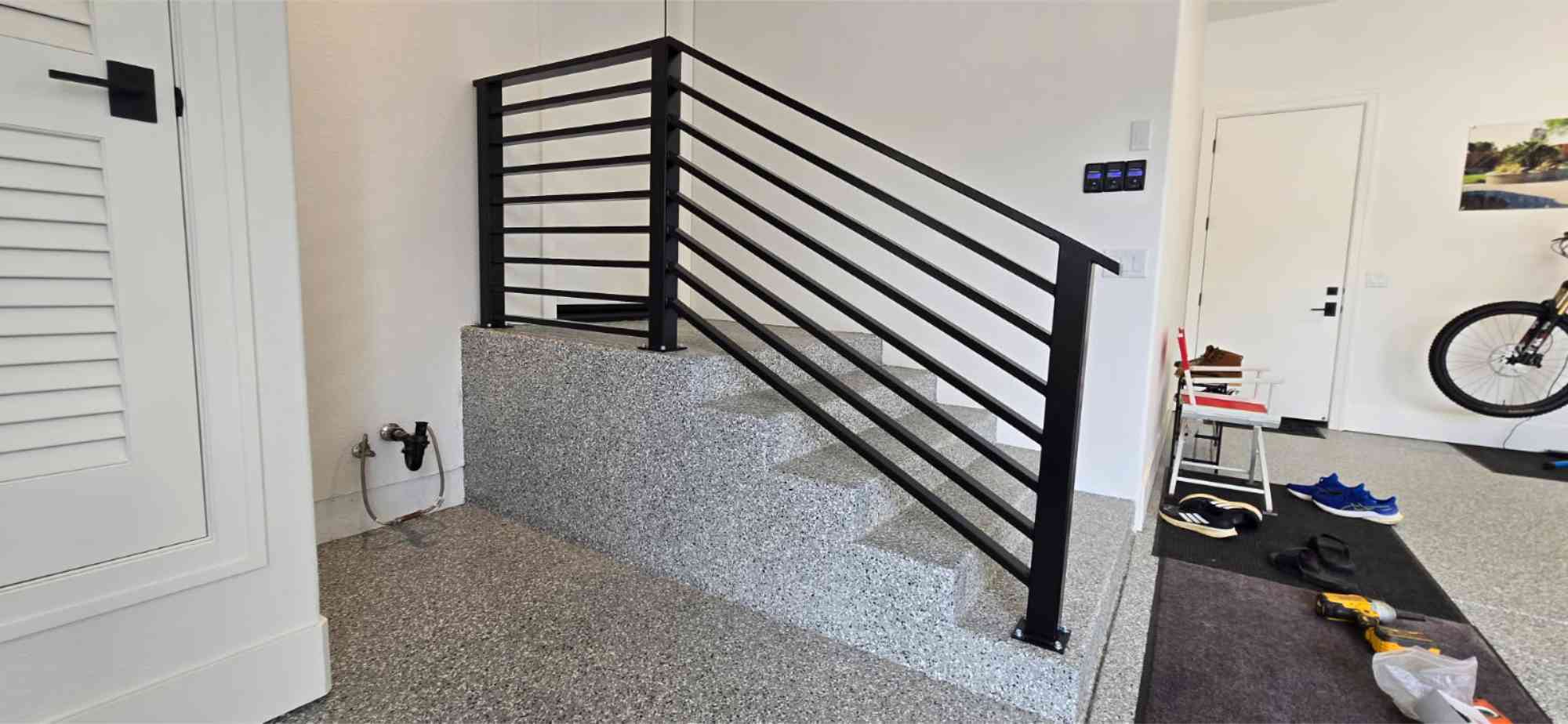 Railing & iron work project by Romero Quality Fencing — Redding, CA