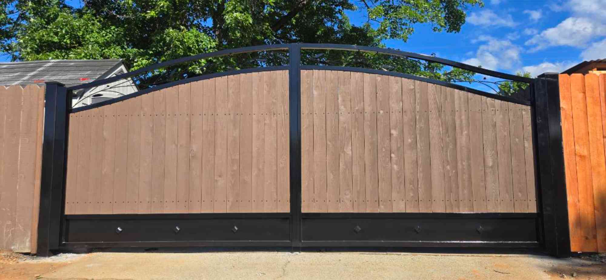 Gate project by Romero Quality Fencing — Redding, CA