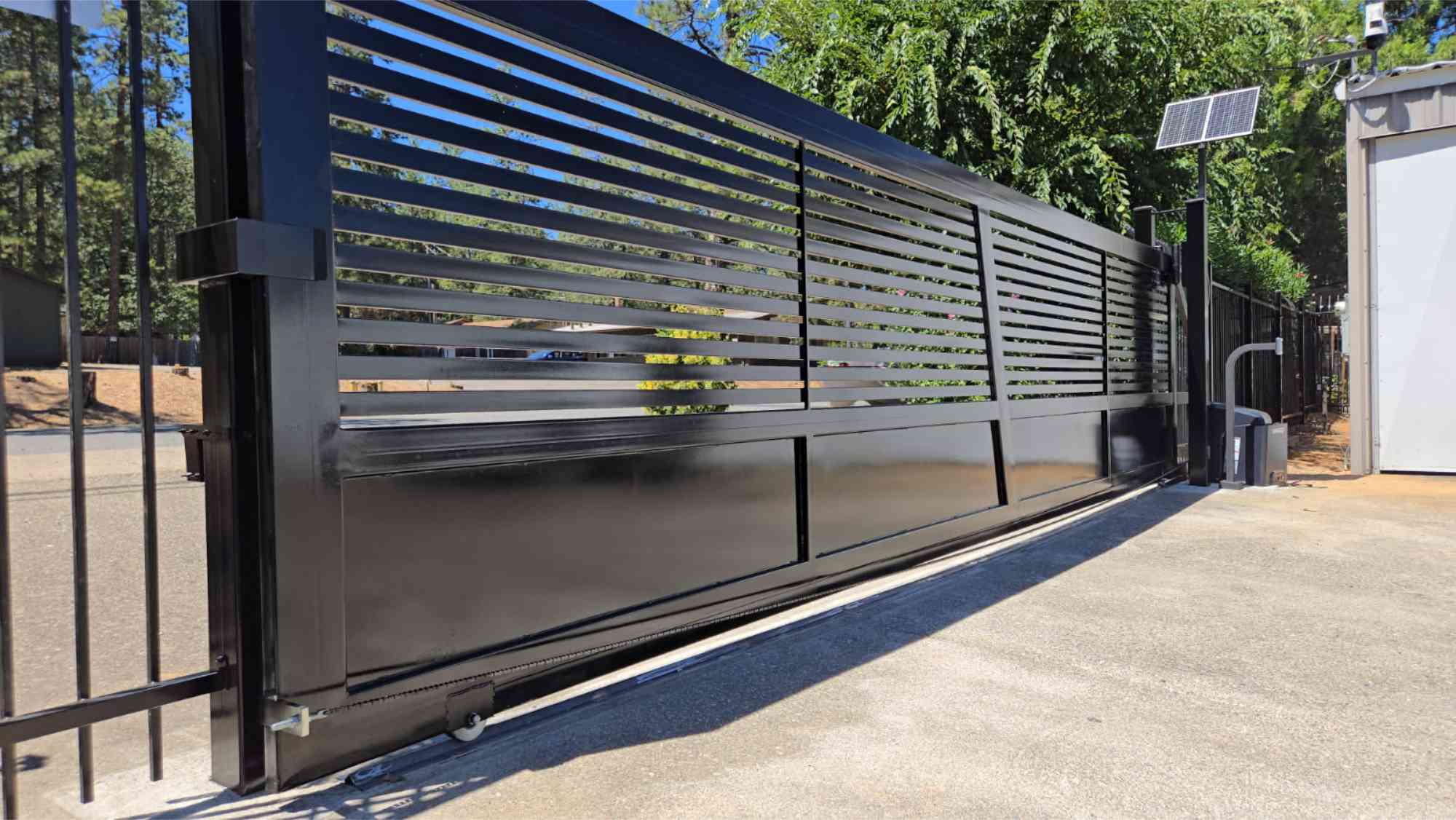 Gate project by Romero Quality Fencing — Redding, CA