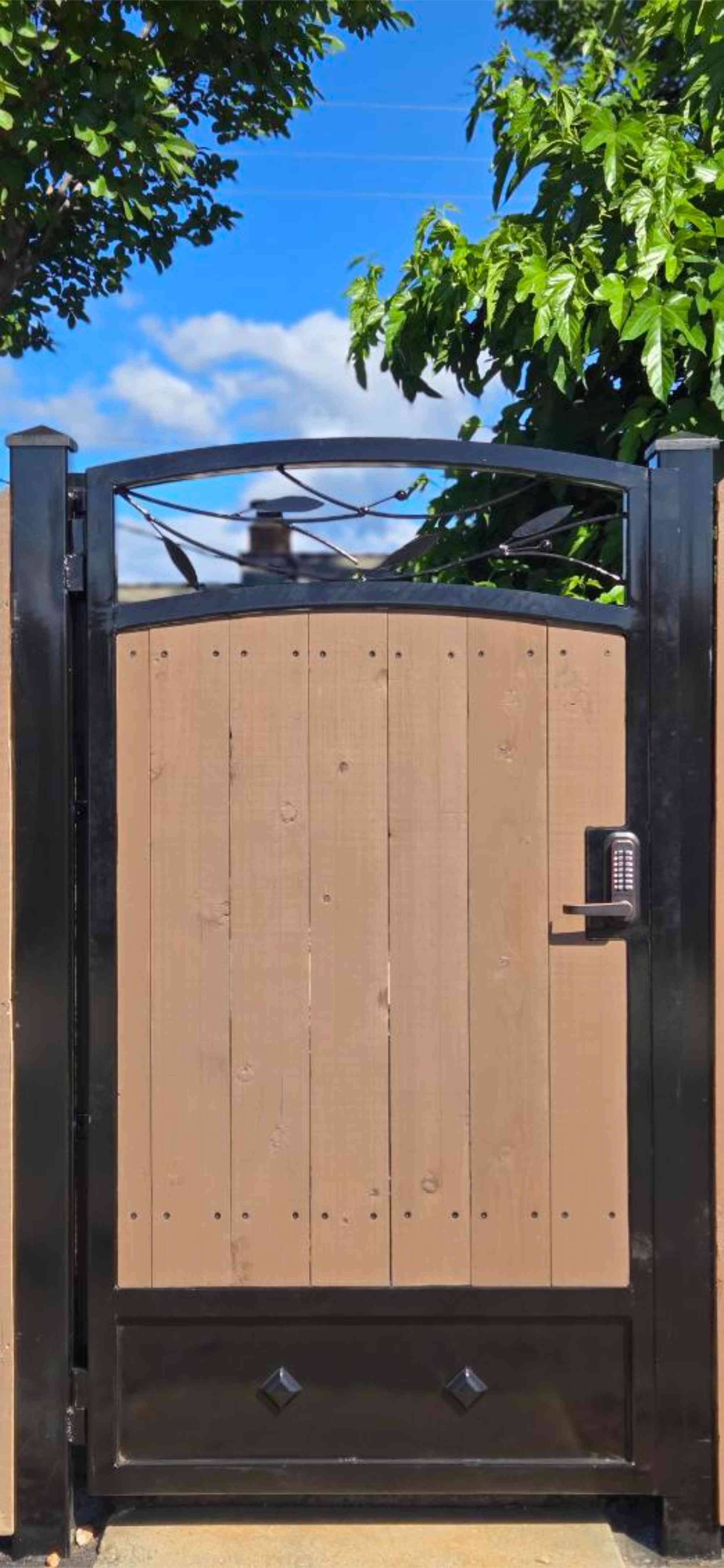 Gate project by Romero Quality Fencing — Redding, CA