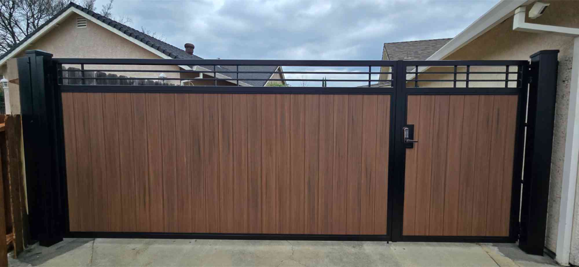 Gate project by Romero Quality Fencing — Redding, CA