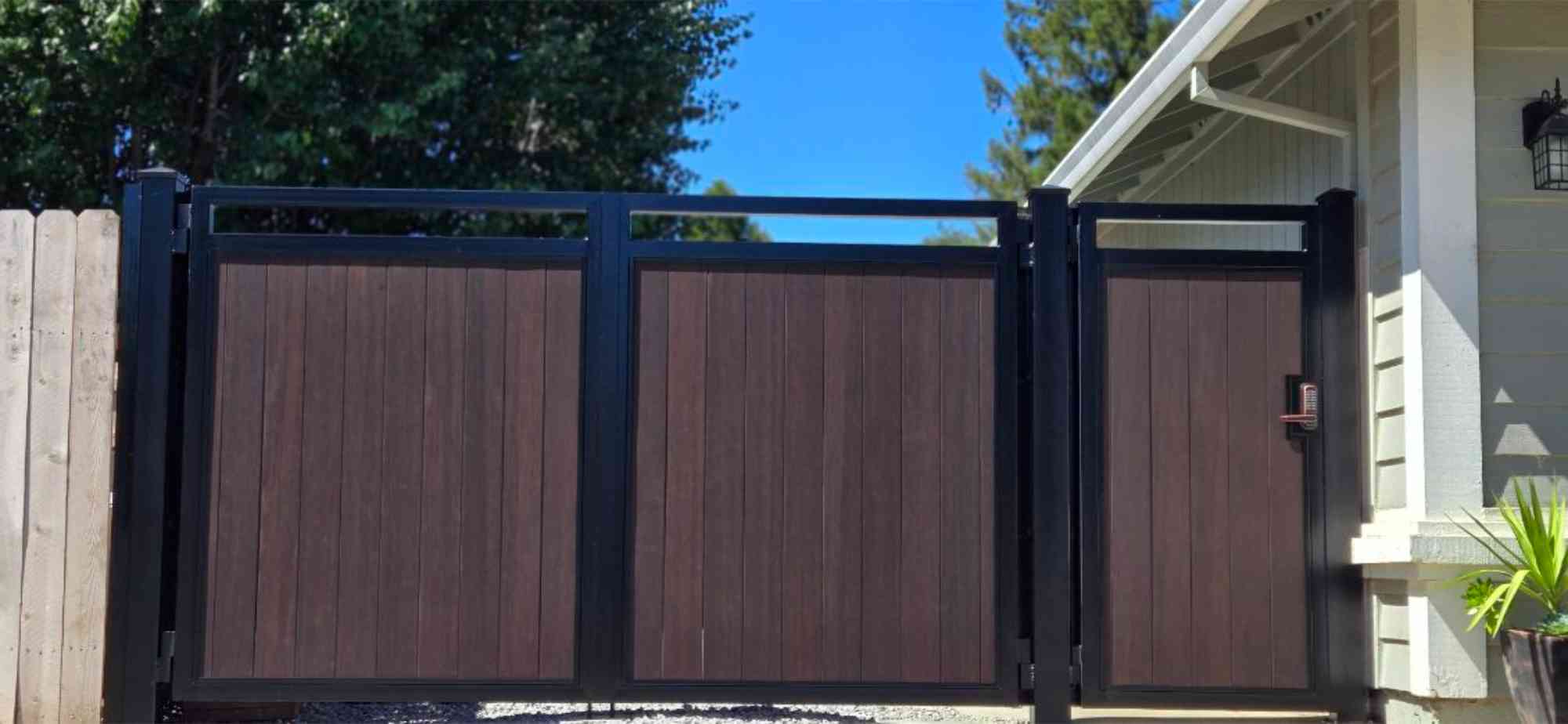 Gate project by Romero Quality Fencing — Redding, CA
