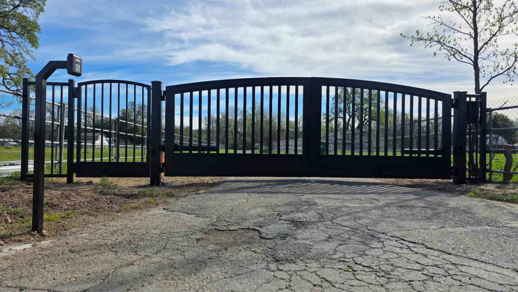 Gate project by Romero Quality Fencing — Redding, CA