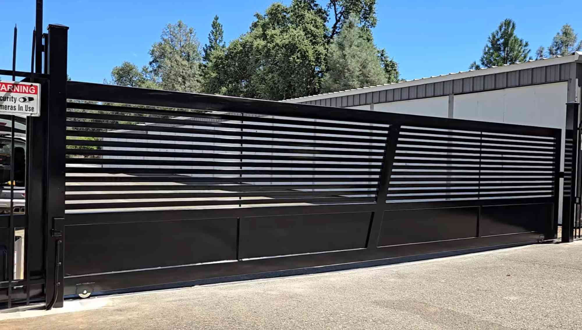 Gate project by Romero Quality Fencing — Redding, CA