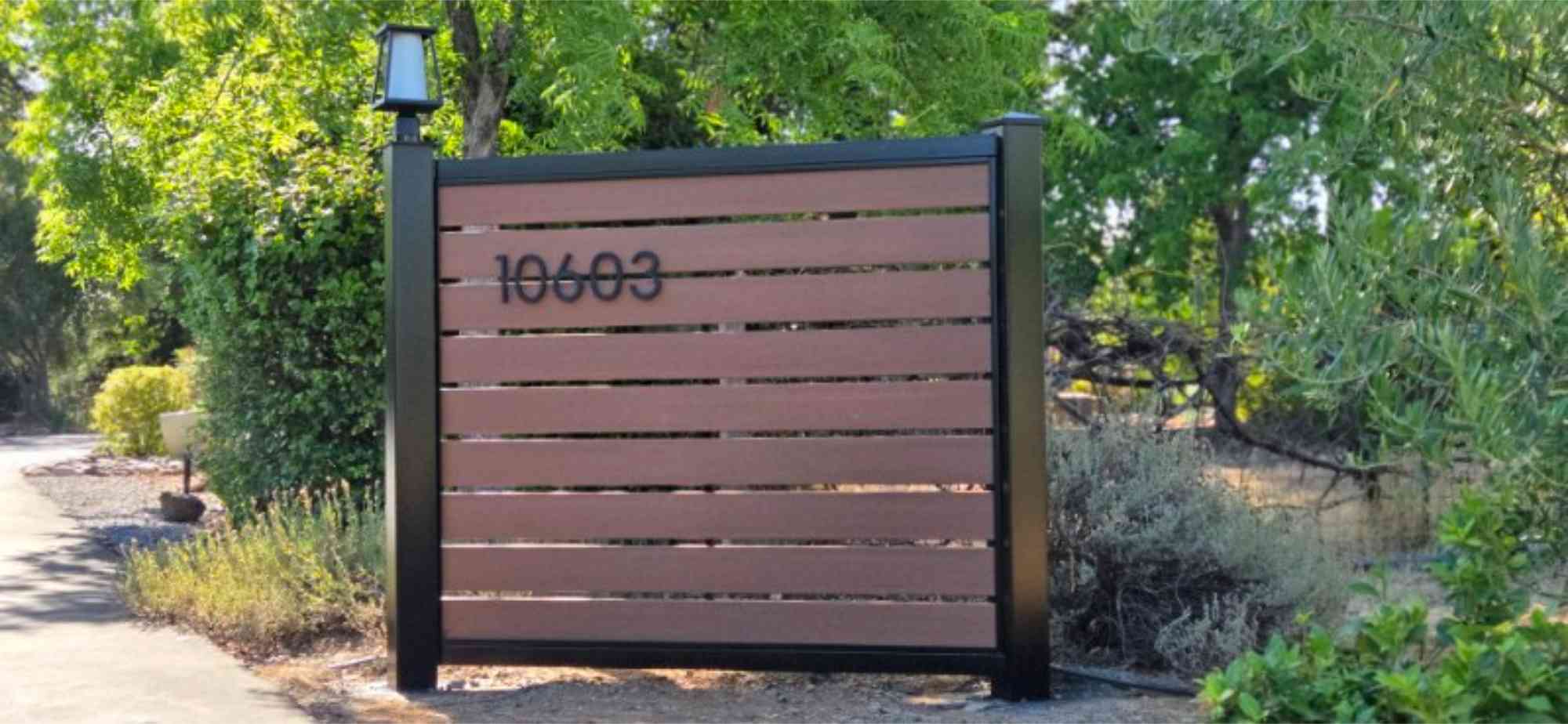 Gate project by Romero Quality Fencing — Redding, CA