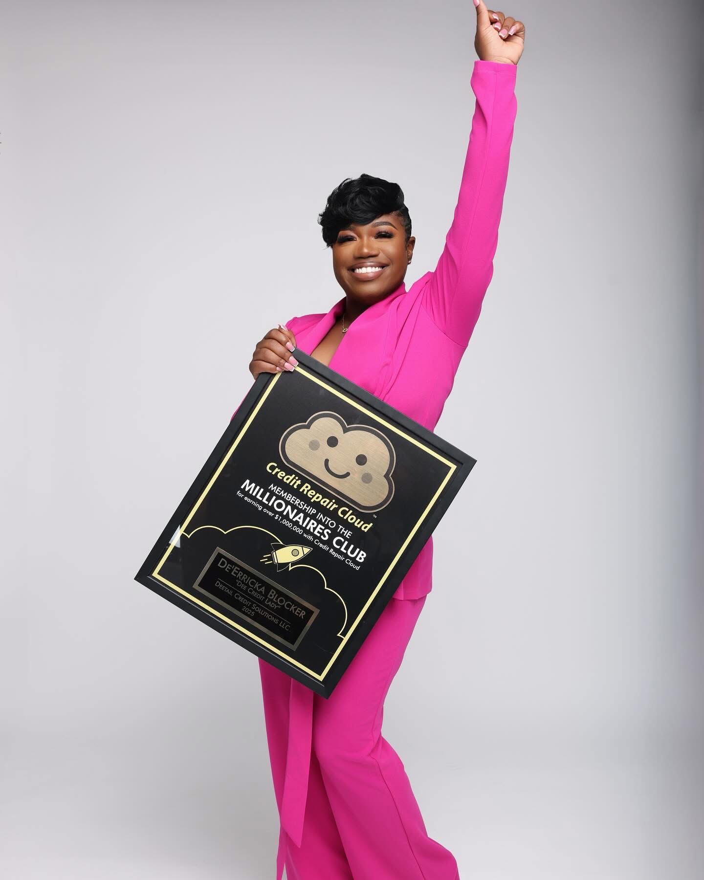 DeErricka Blocker Credit Repair Cloud Millionaires Club