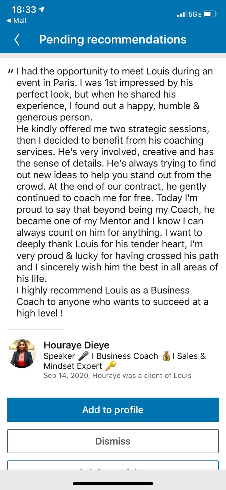 Client testimonial 12