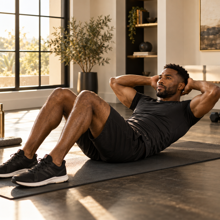 A man turning his fitness training into expertise he can share
