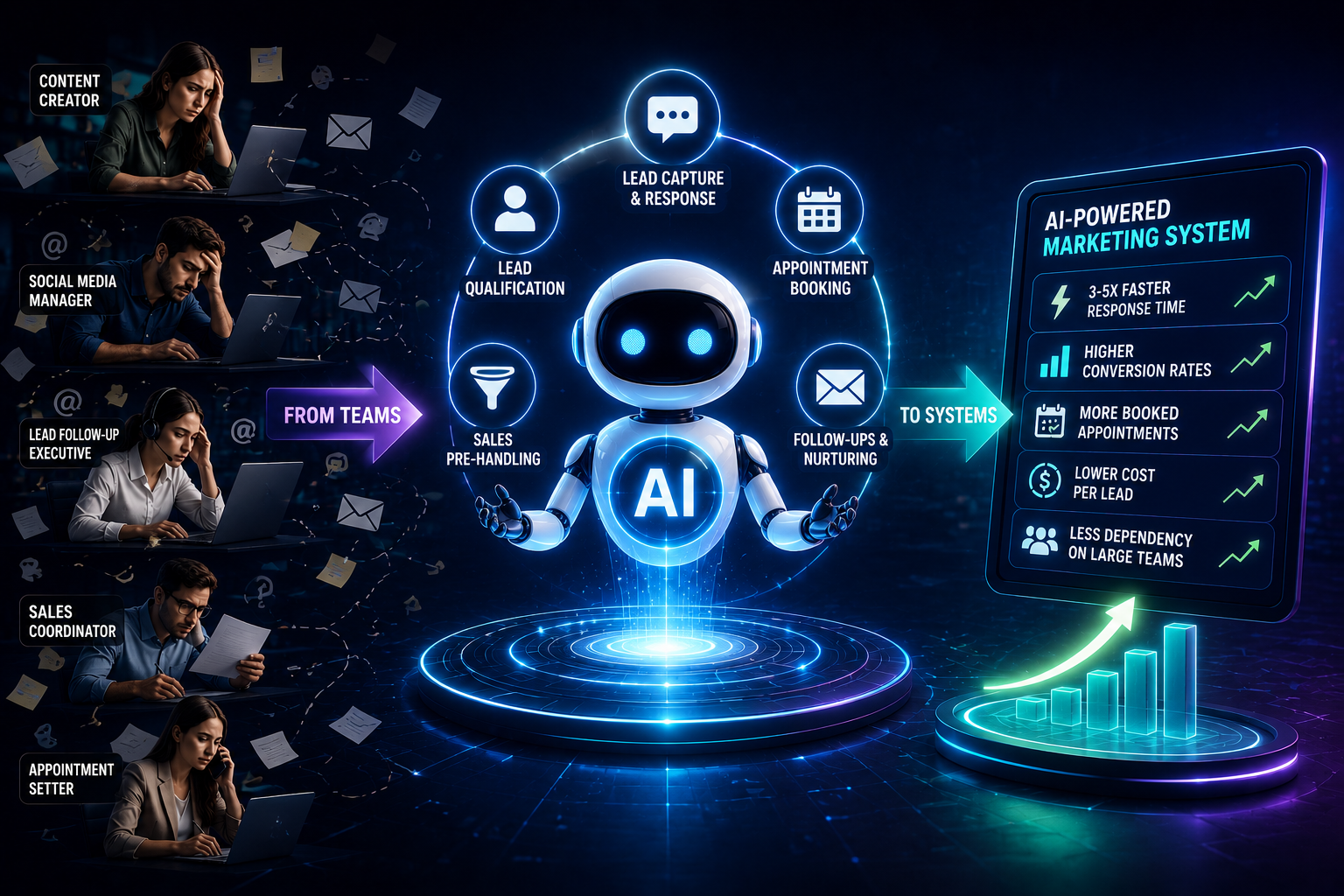 How AI Agents Are Replacing Traditional Marketing Teams in 2026