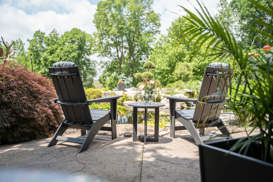 Outdoor dining table
