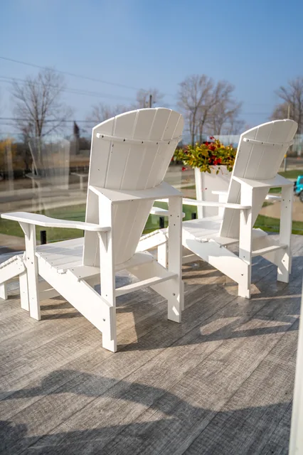 Adirondack chair detail
