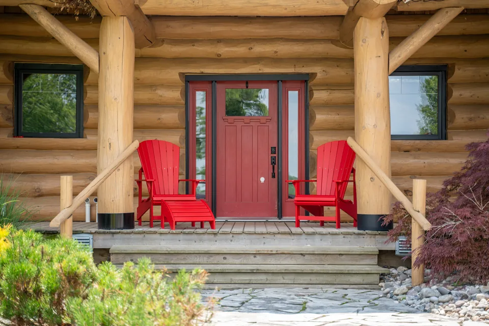 Patio seating arrangement