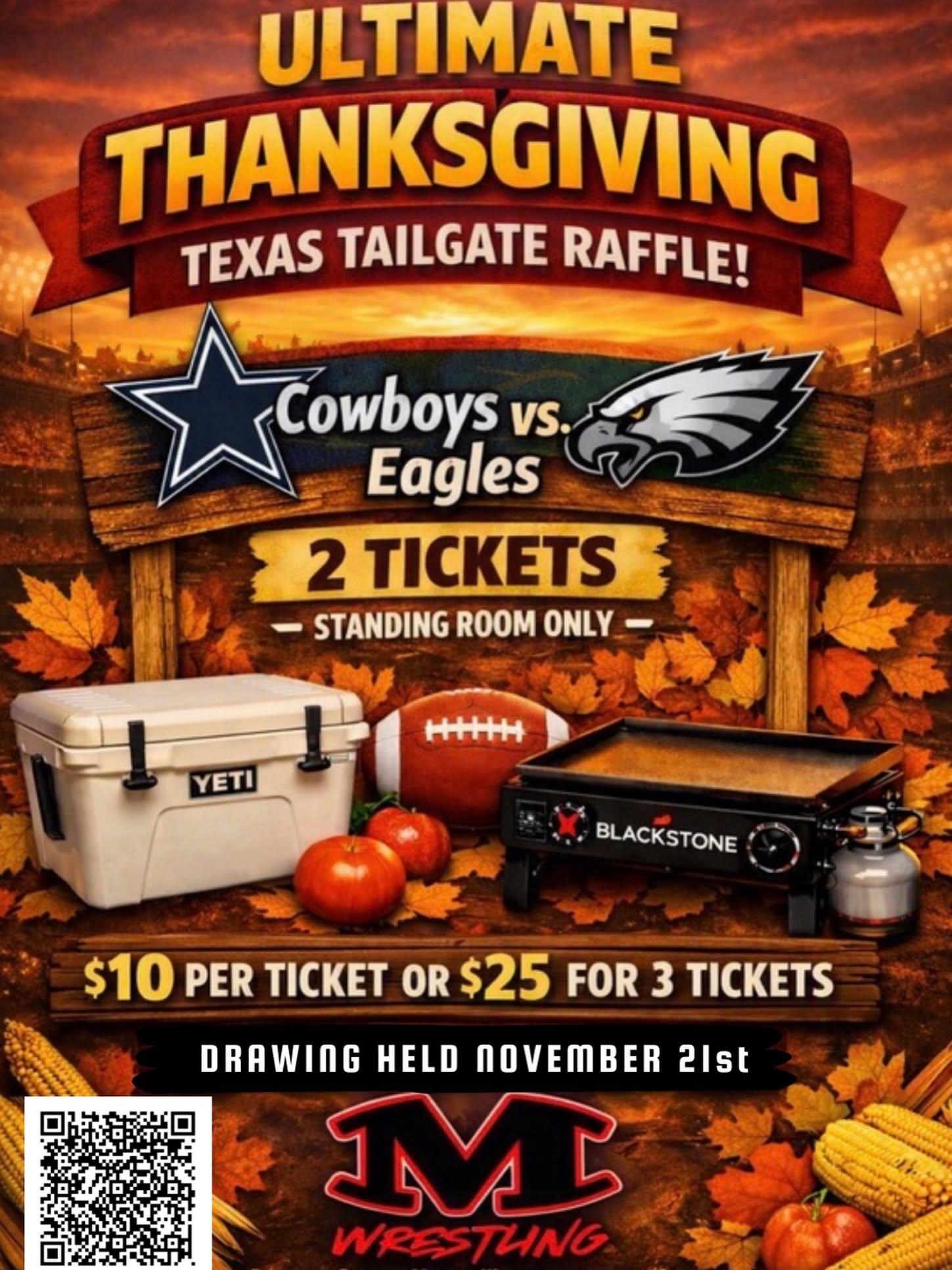 Ultimate Thanksgiving Texas Tailgate Raffle