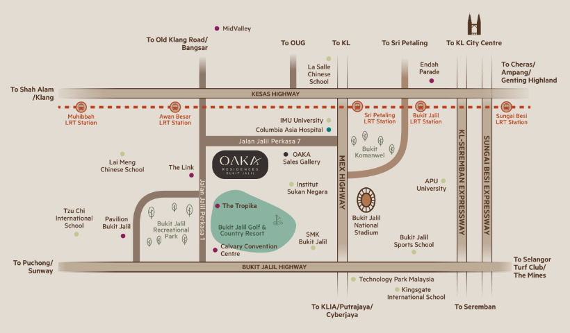 Oaka residence Bukit Jalil