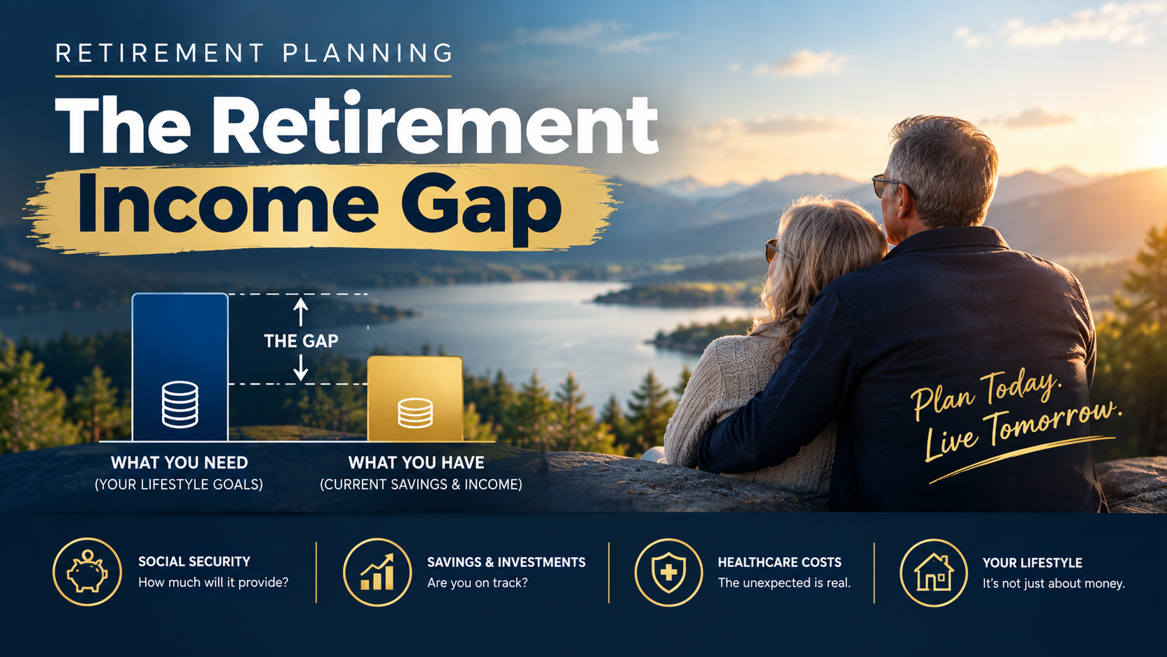 The Retirement Income Gap Worksheet guide cover
