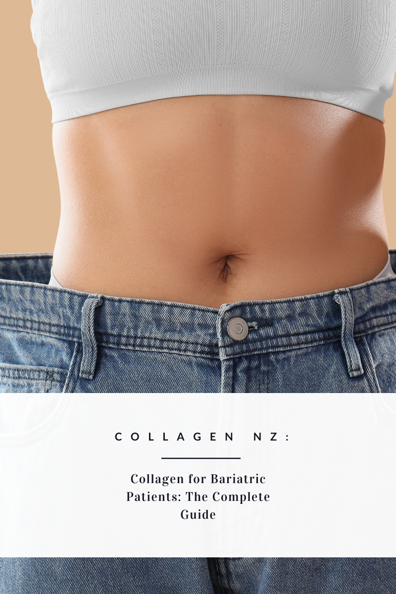 torso with baggy pants: Image says: Collagen NZ: Collagen for Bariatric Patients: The Complete Guide
