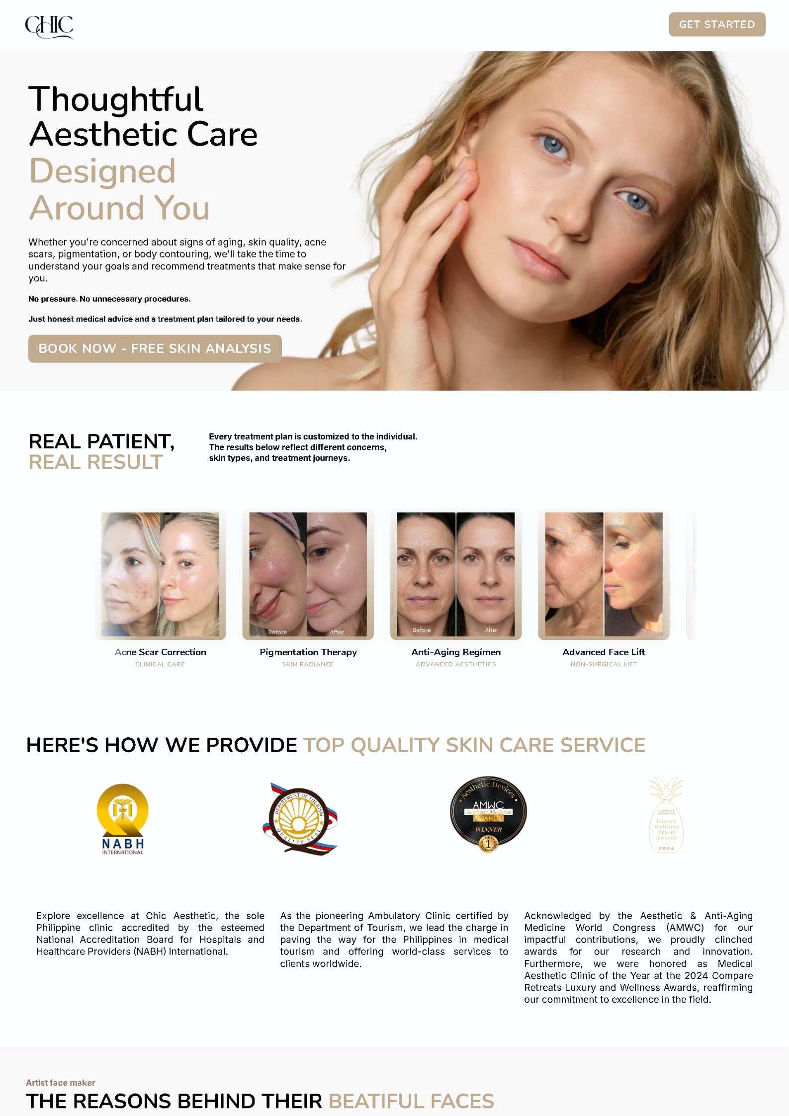 Aesthetic Clinic Lead Gen Funnel