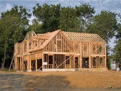 House Framing in South Burlington