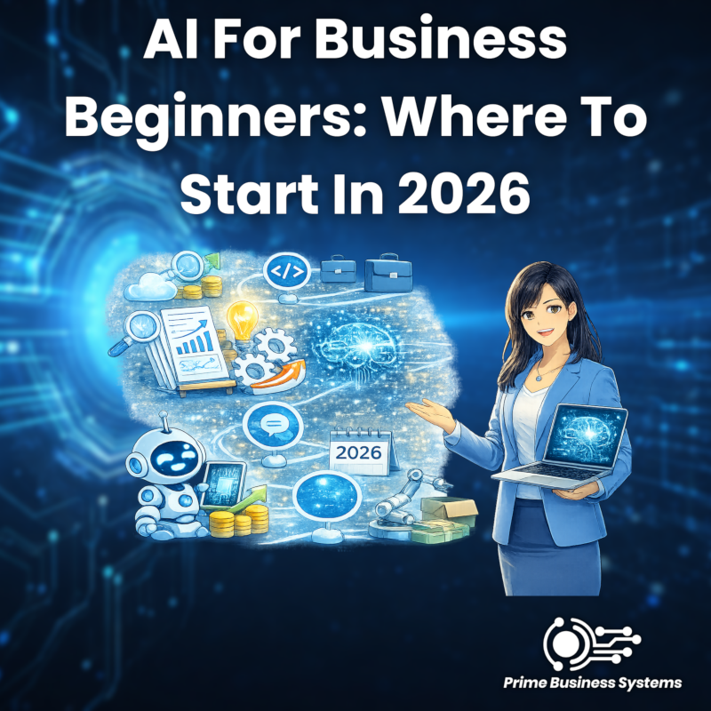 Beginner's guide to AI for business with step-by-step getting started path