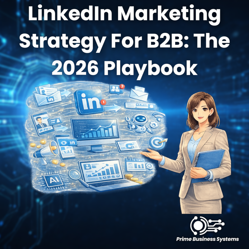LinkedIn marketing strategy framework for B2B lead generation