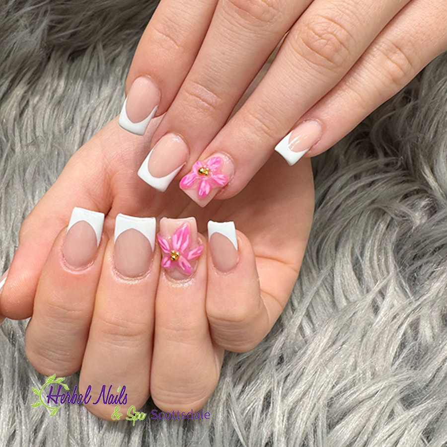 Acrylic nails at Herbal Nails Scottsdale
