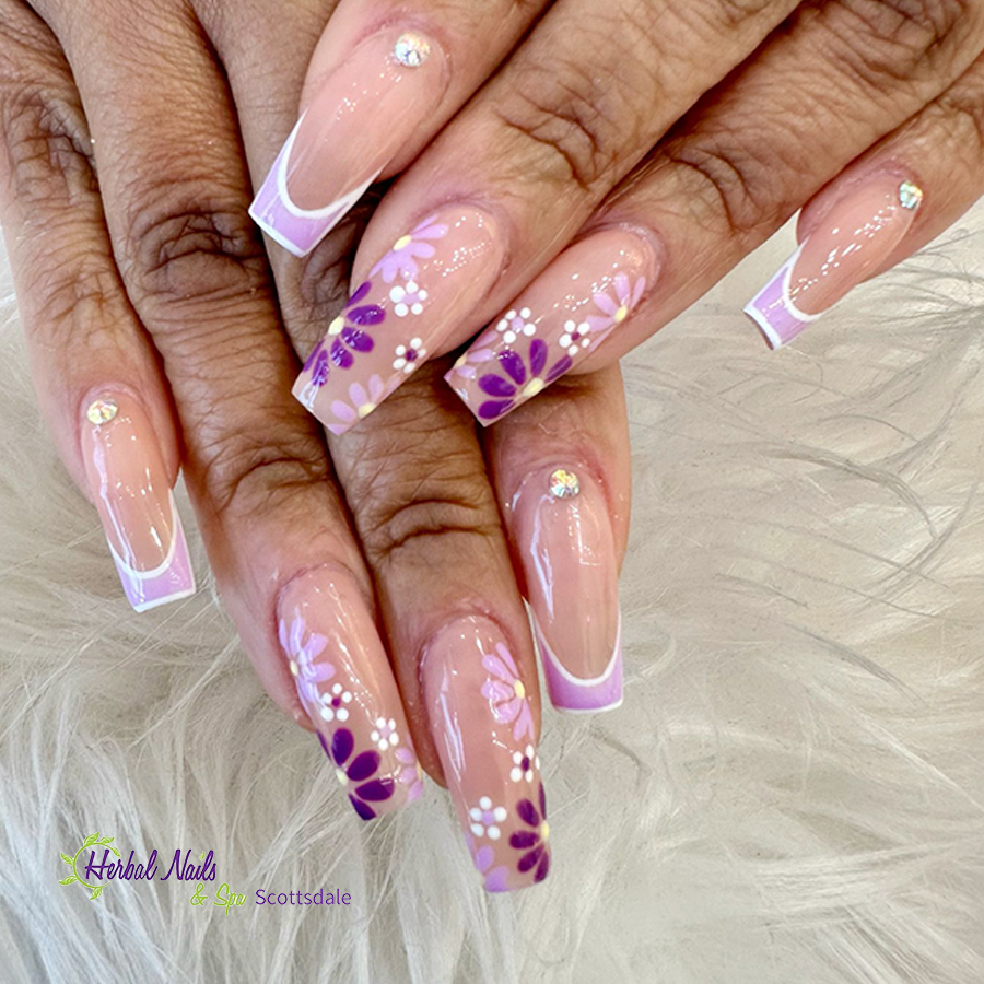 Gel manicure at Herbal Nails & Spa Scottsdale