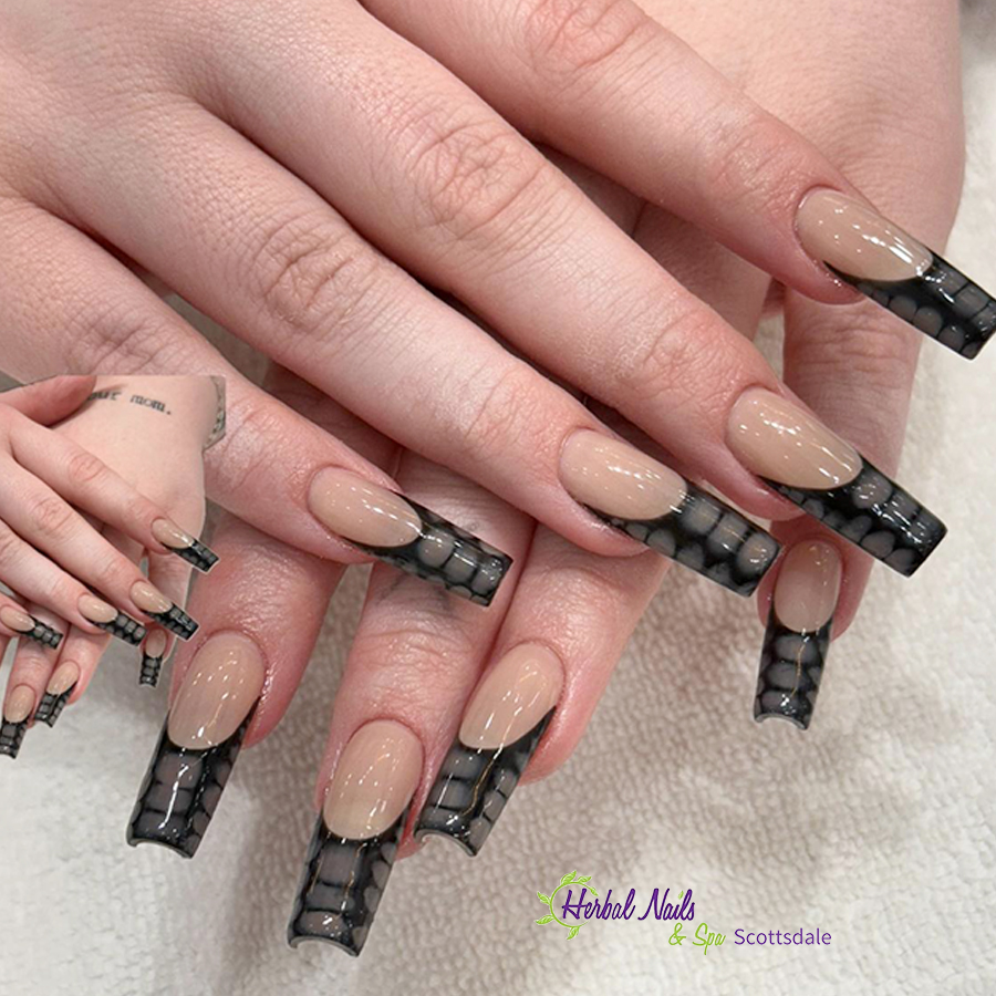 French tip nails Scottsdale