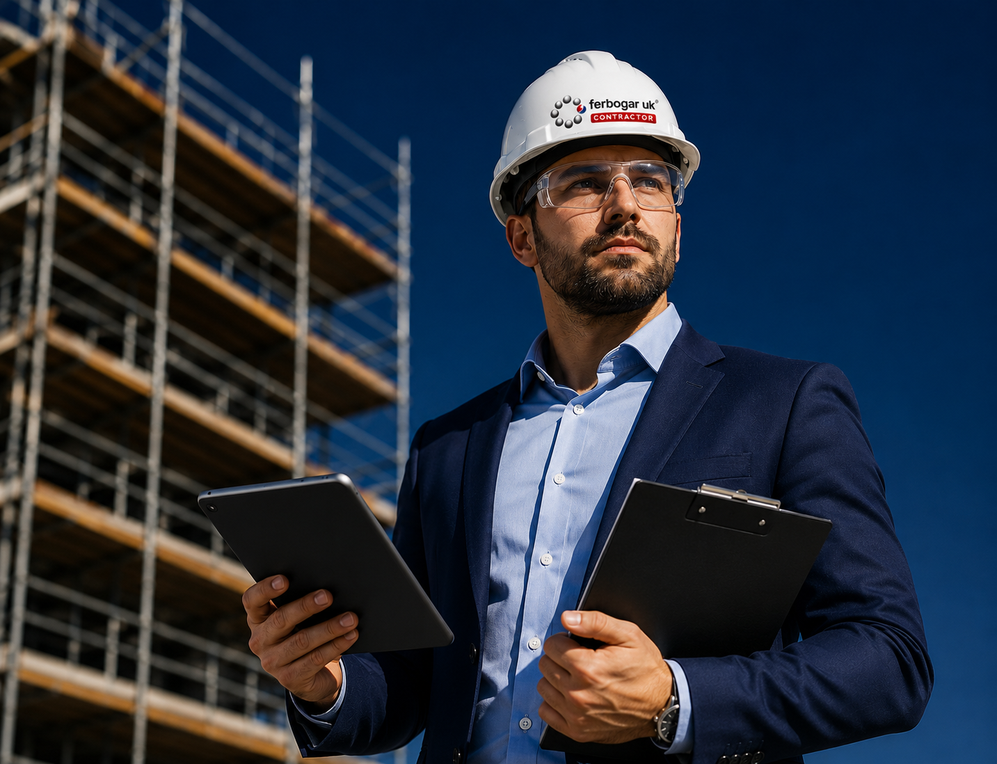 Ferbogar compliance and safety inspection on construction site