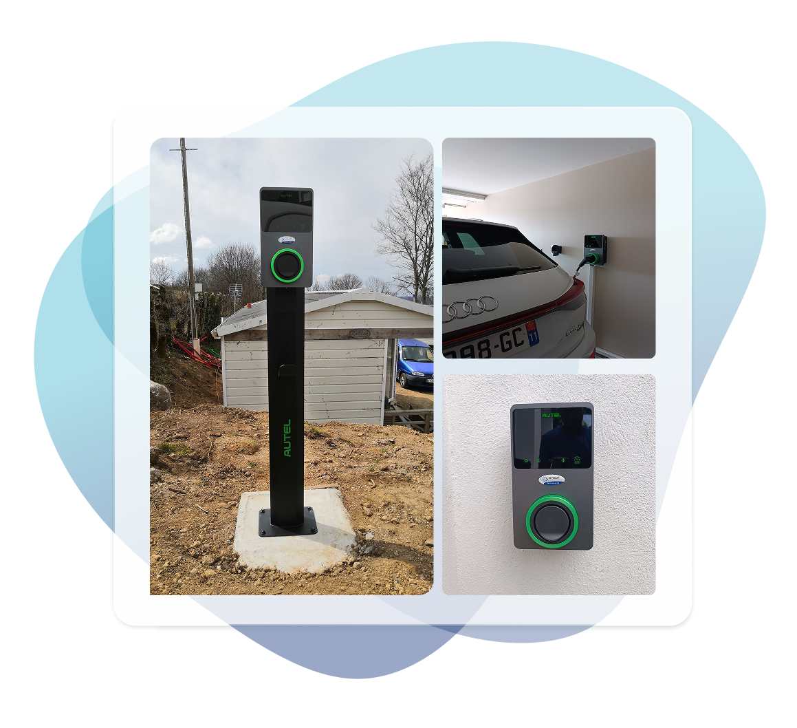 Sysur installateur de bornes de recharge certifiées IRVE