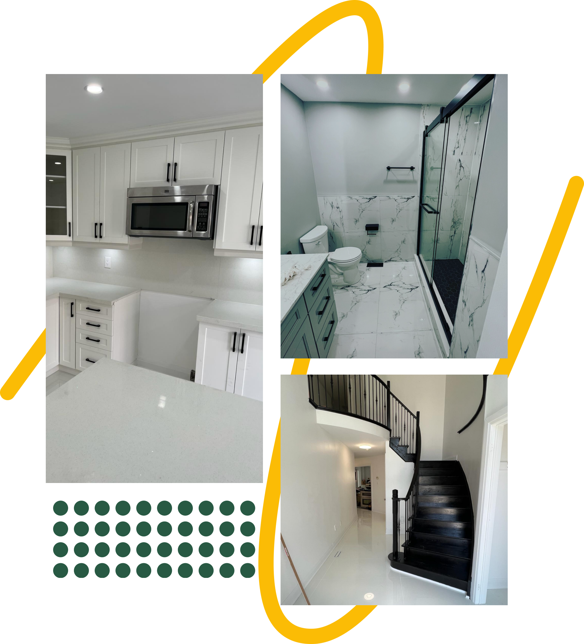 Brampton Home Renovation Collage