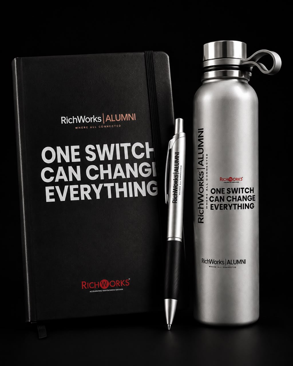 Tumbler, Buku Nota & Pen Eksklusif RichWorks | Alumni