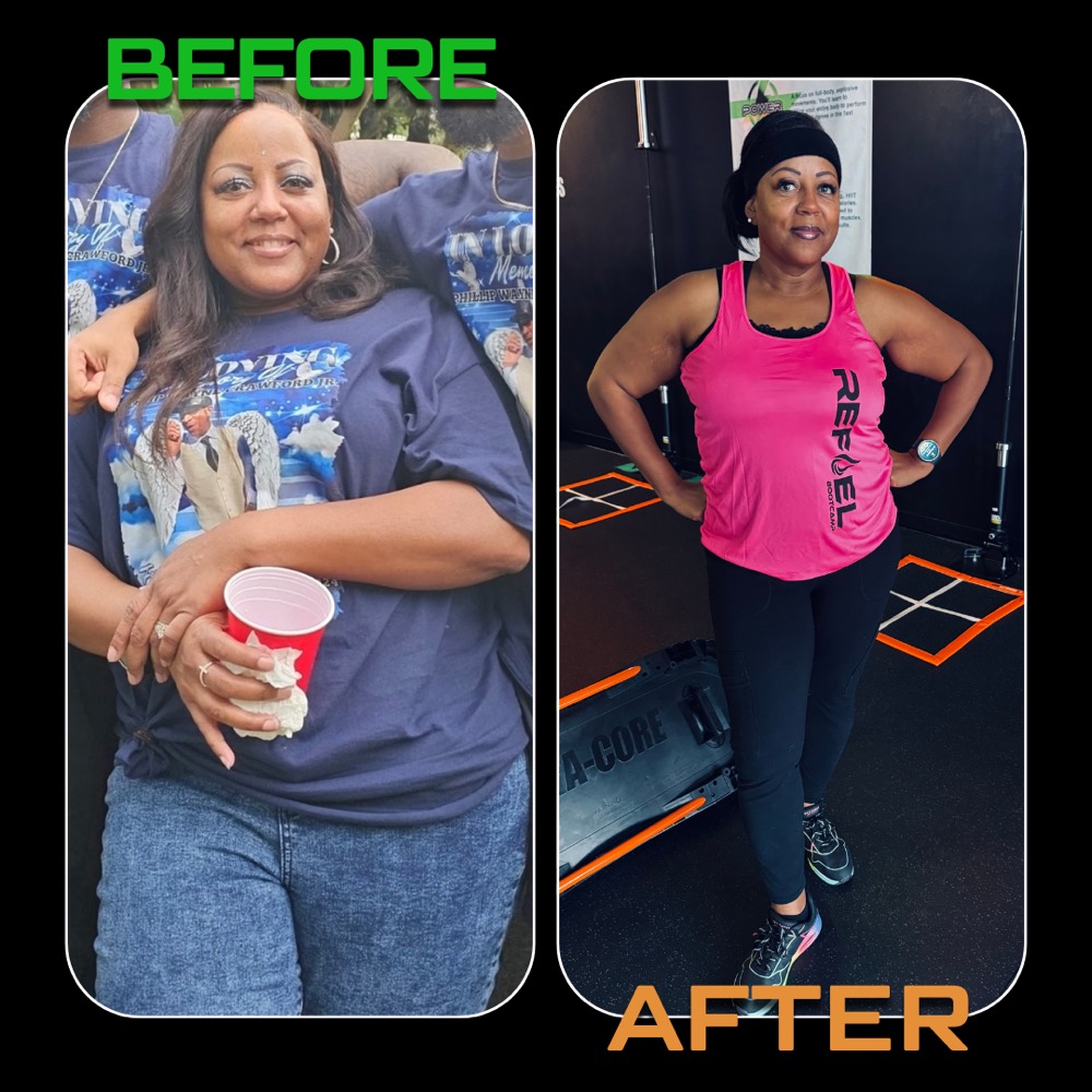REFUEL member before and after transformation