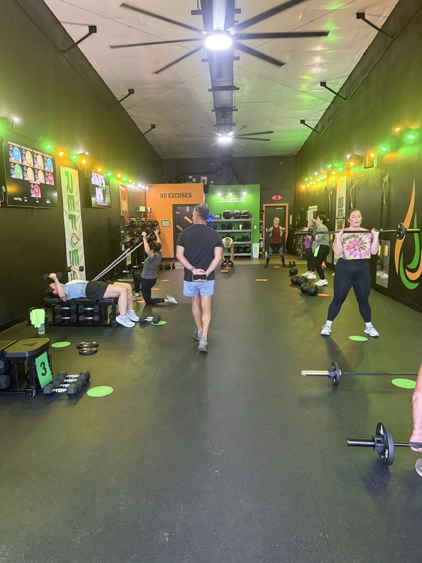 Jersey Giambrone with the REFUEL Bootcamp community