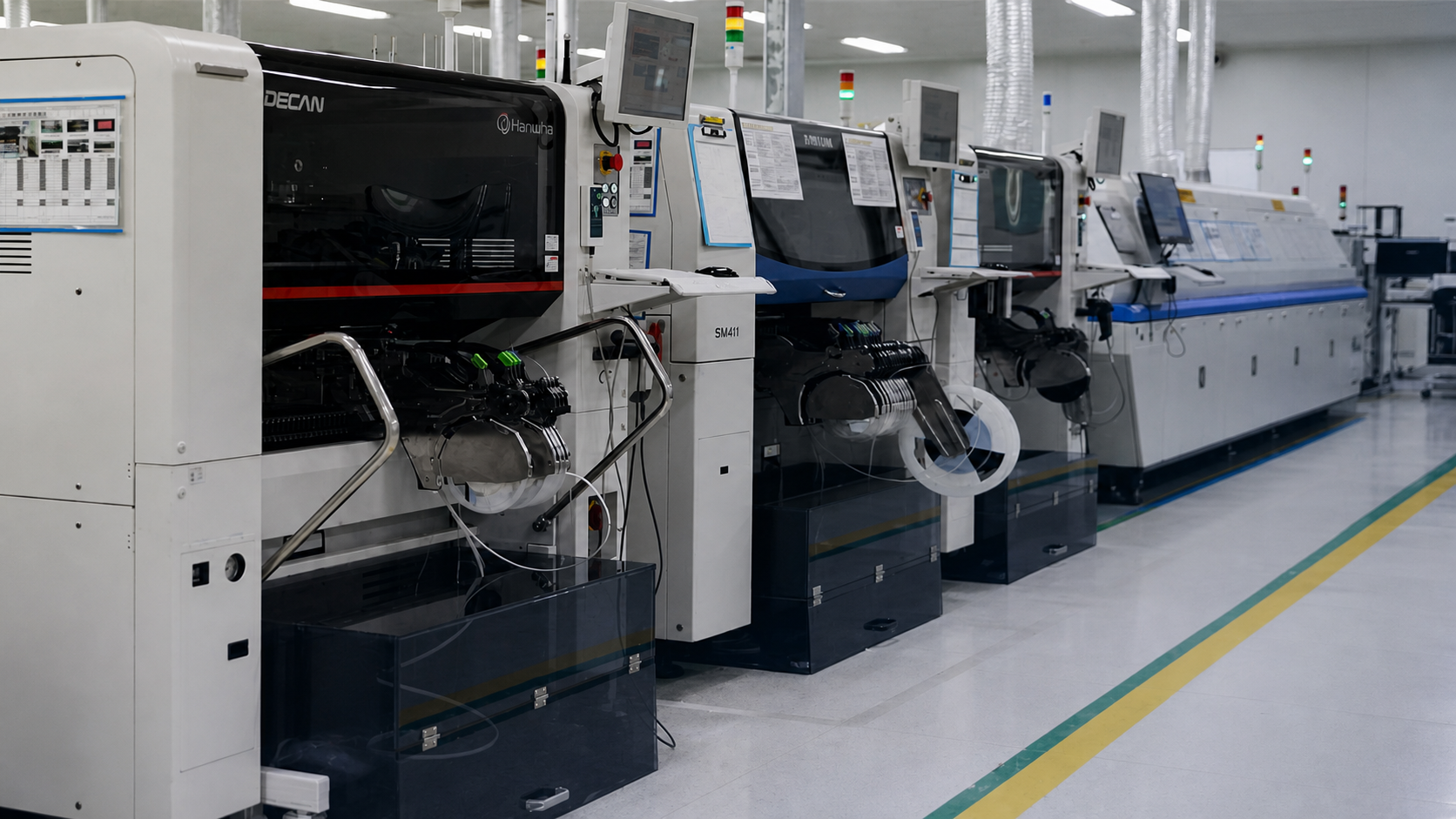 Sesung electronics manufacturing line