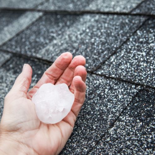 Lightning Exteriors roofing project