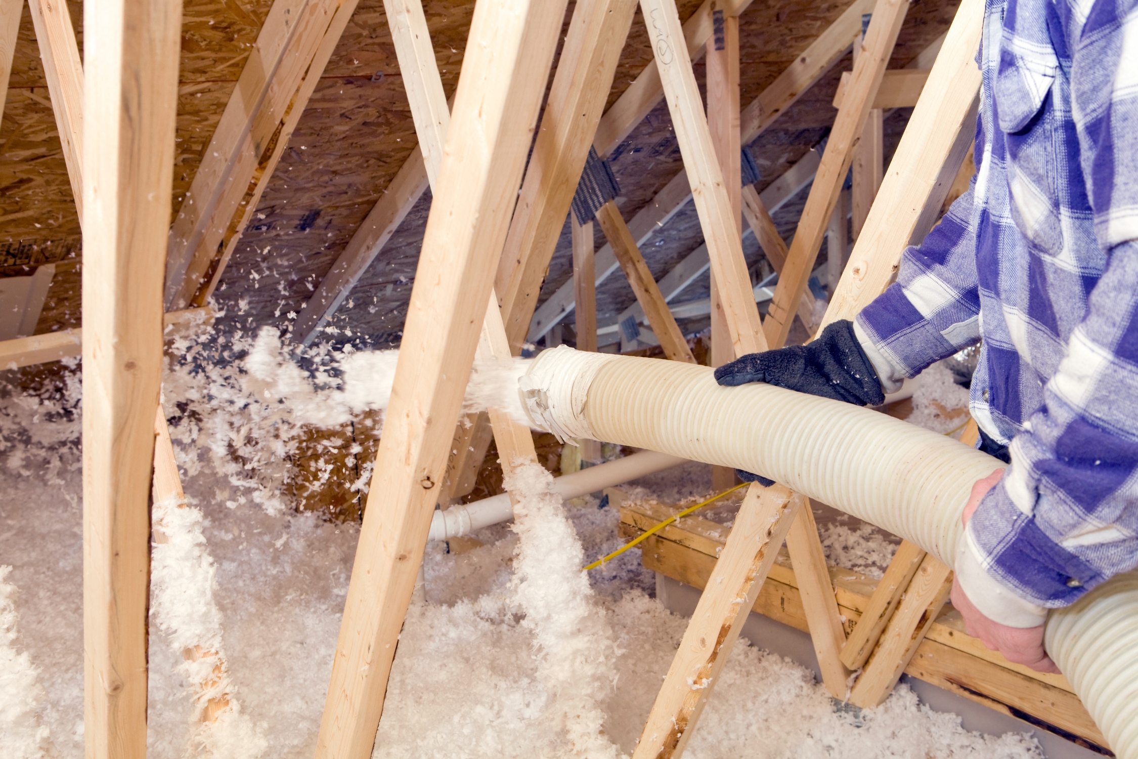 Attic insulation